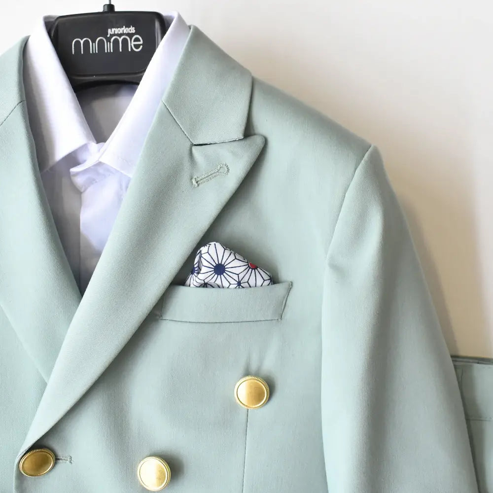 Golden Buttons Boys Suit