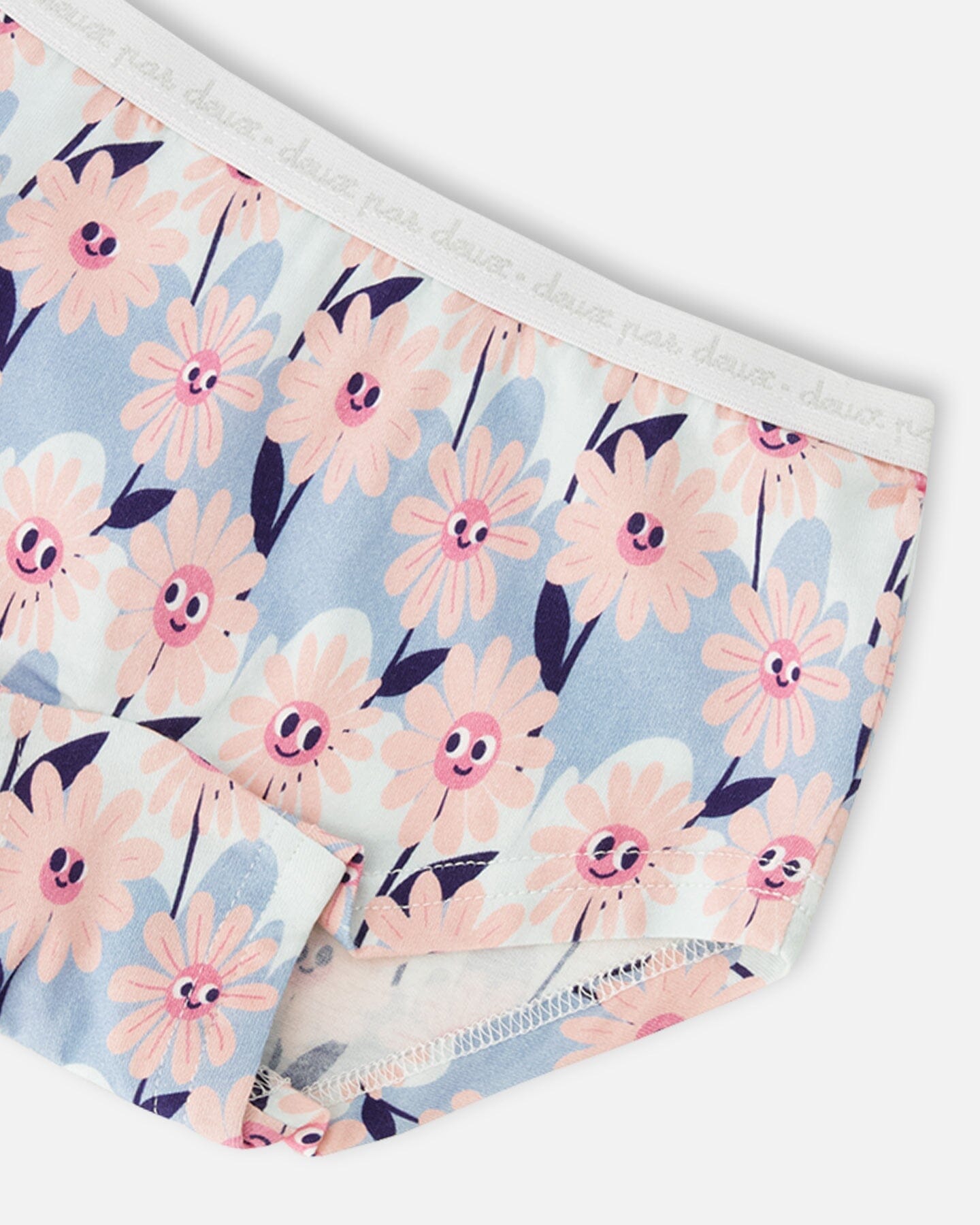 Printed Boyshort Panties (Pack Of 3) In Organic Cotton