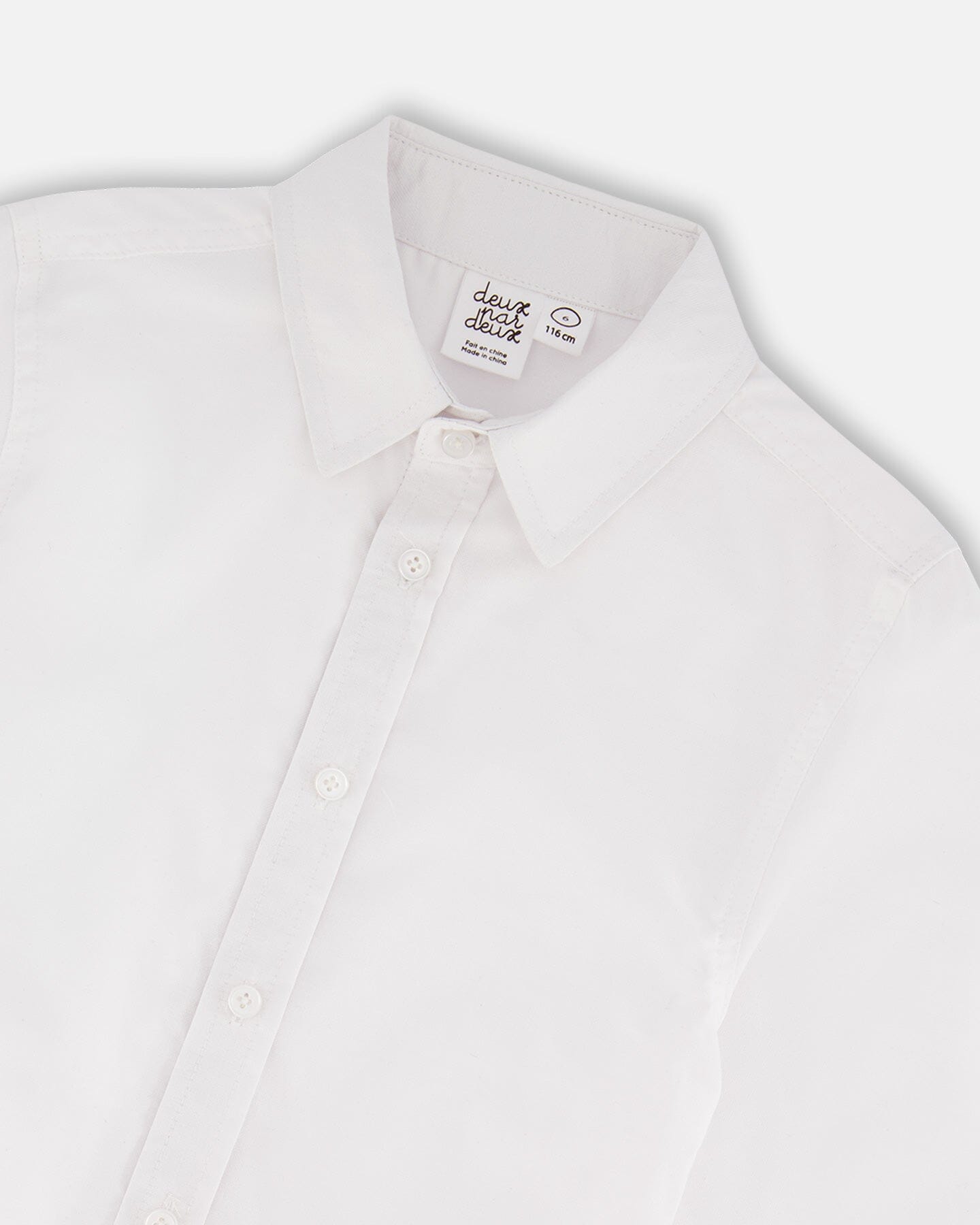 Button Down Long Sleeve Shirt White