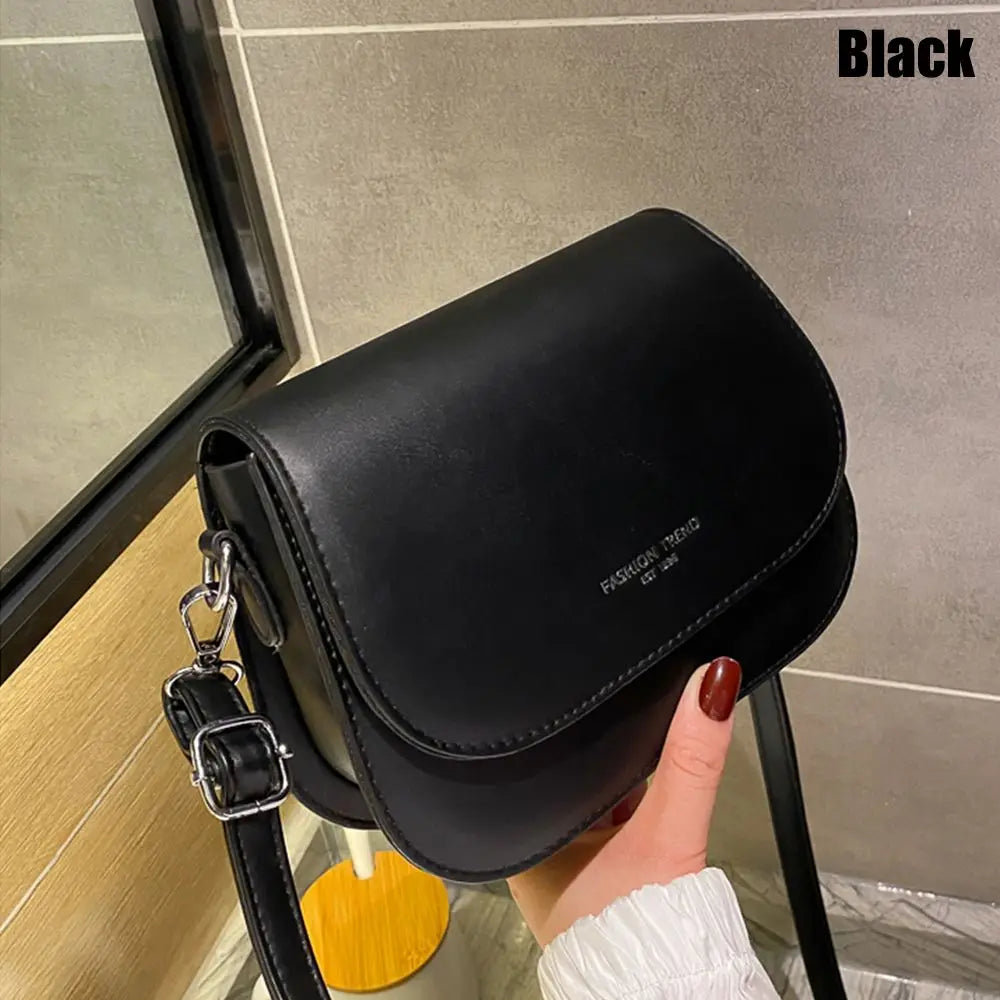 Sac bandoulière femme uni – Style selle