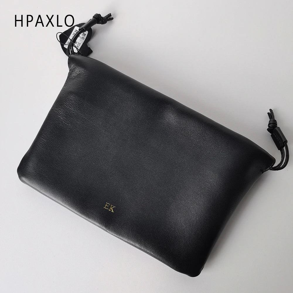 Petit sac bandoulière femme en cuir – Style nuage