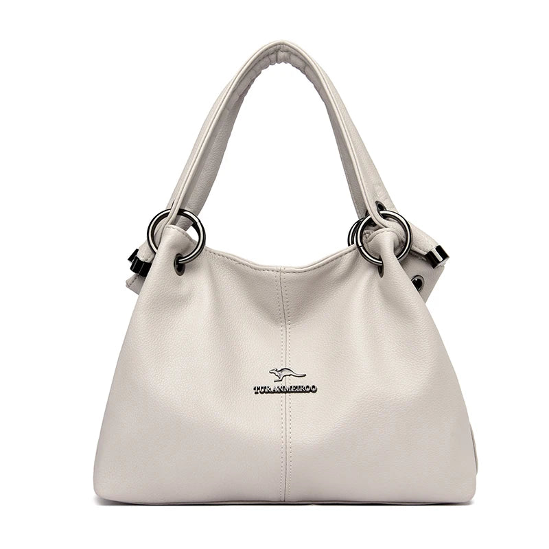 Sac à main femme grande capacité en similicuir – Bandoulière