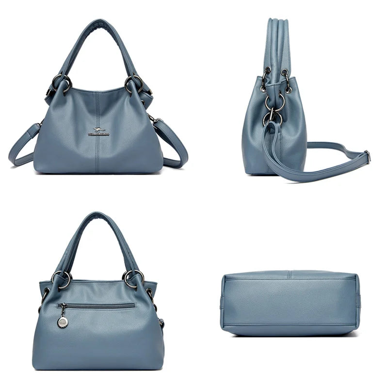 Sac à main femme grande capacité en similicuir – Bandoulière
