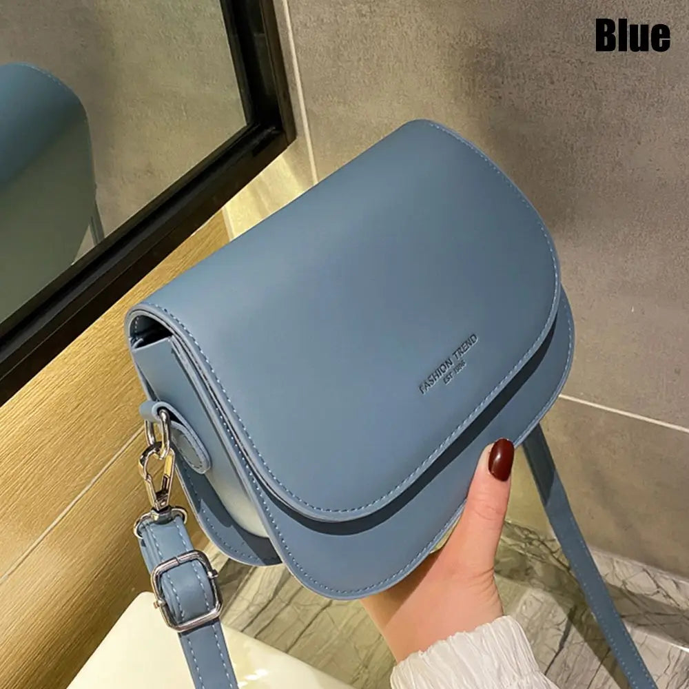 Sac bandoulière femme uni – Style selle