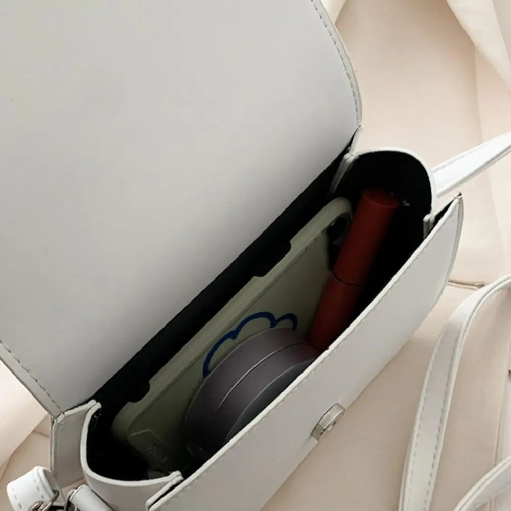 Sac bandoulière femme uni – Style selle
